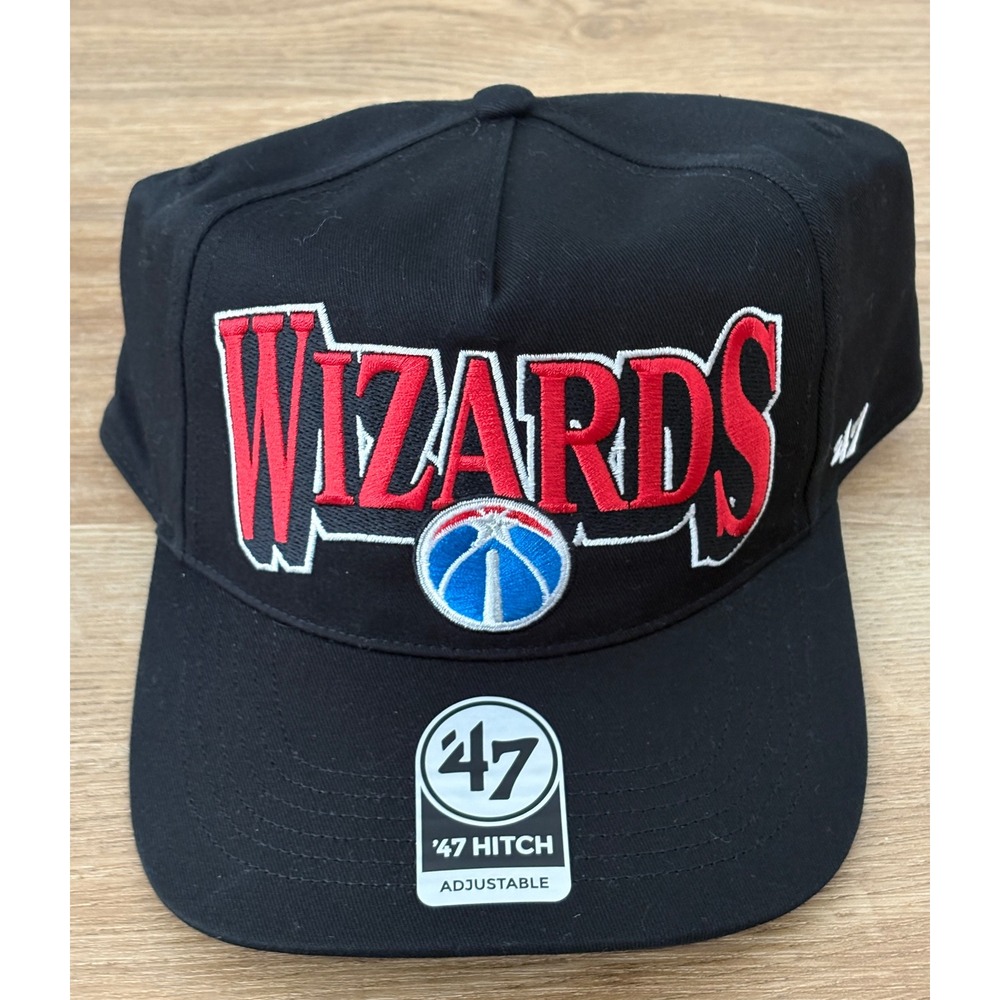 NWT 47 Brand Washington Wizards Every Time 47 Hitch Snapback - OSFA - Black